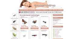 Desktop Screenshot of massagetafelshop.nl